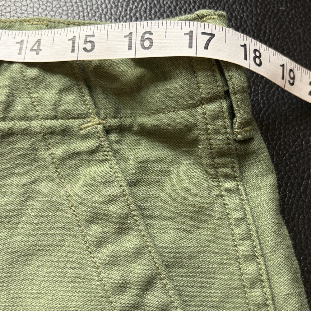 ORSLOW Regular Fit Fatigue Pants Army Green Mens Military Pockets Sz US XL - Picture 12 of 14